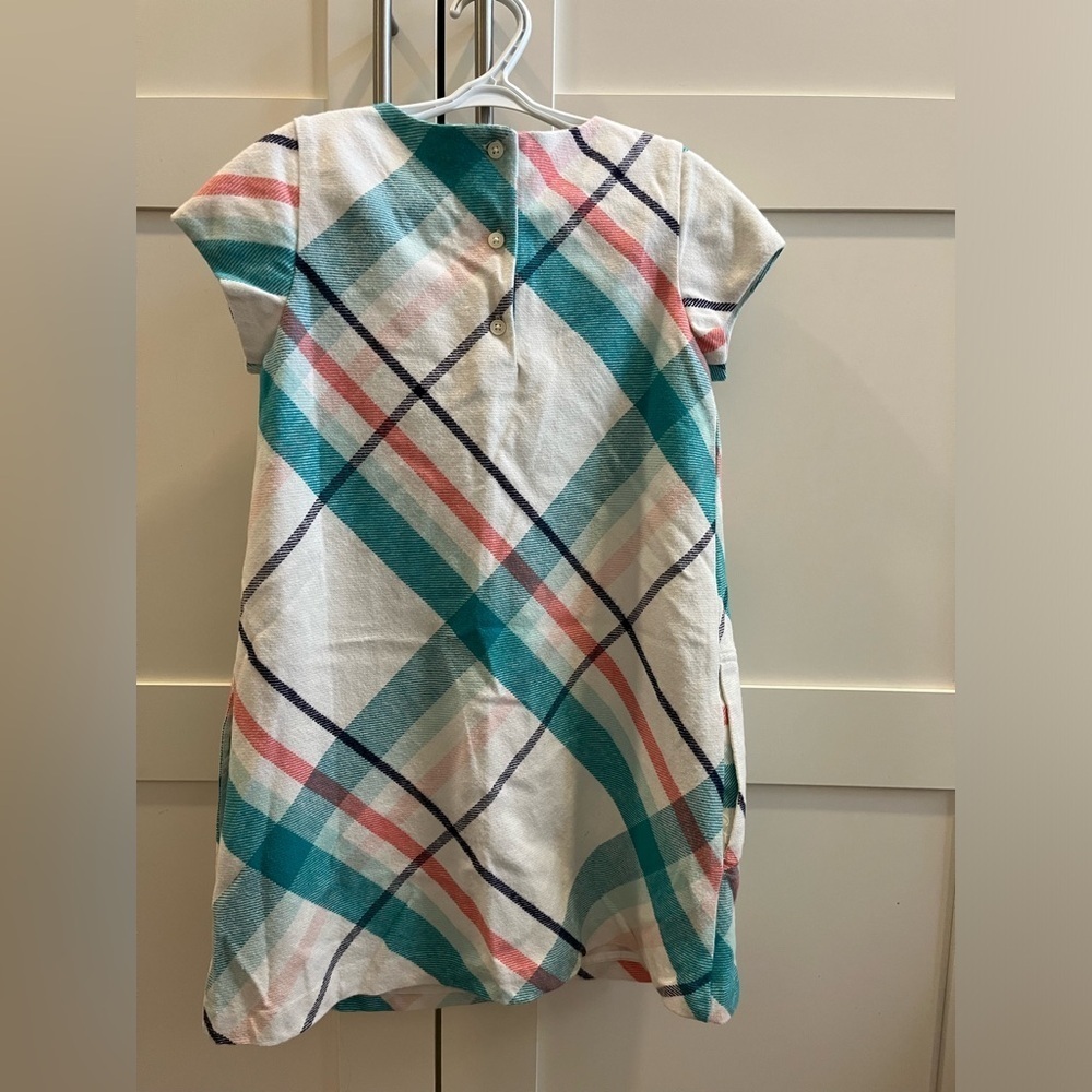 Gymboree plaid shift dress size 6 - Picture 3 of 7